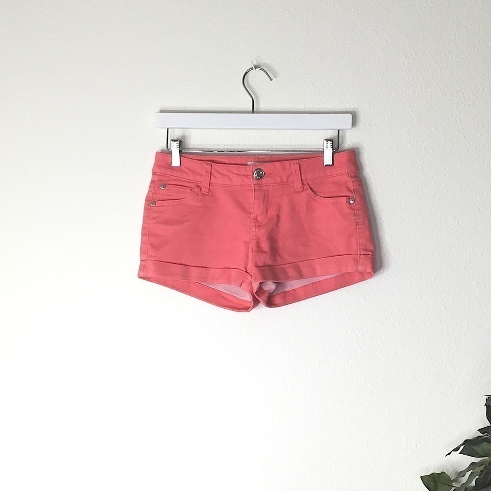 Celebrity Pink Jeans Coral Shorts